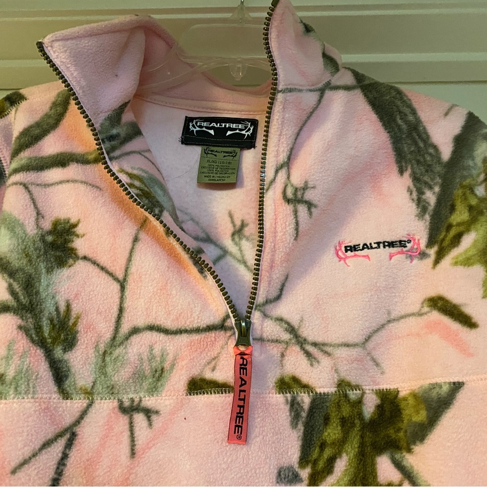 Realtree fleece pullover